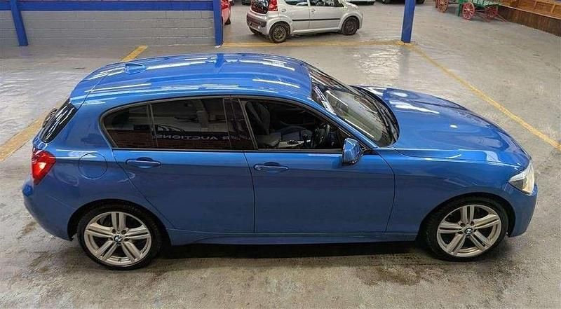 Used BMW 120 M Sport 184 HP (135 kW) 2015 Blue Hatchback