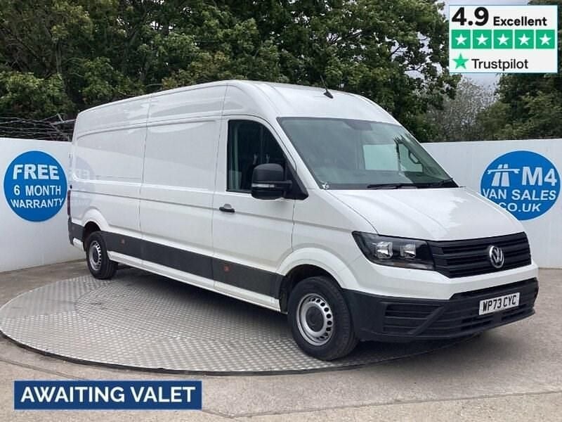 White Used 2023 VW Crafter Trendline Van | £24,995 (Fair price) - Image 1/4