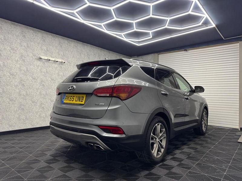 Used Hyundai Santa Fe Premium SE 2015 Silver SUV