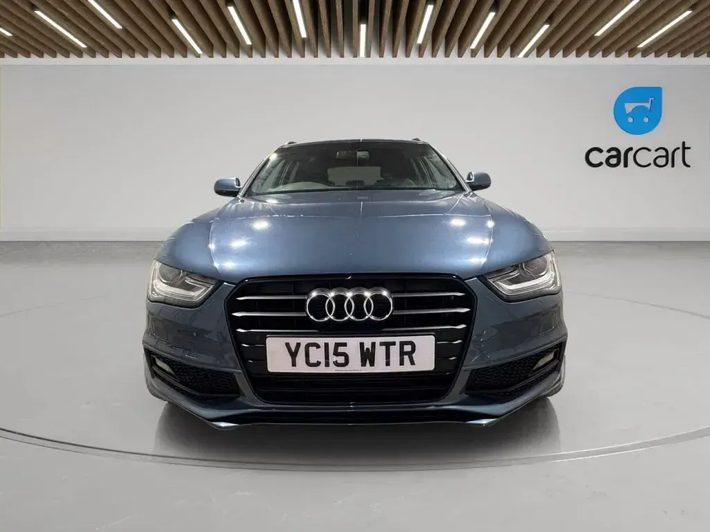 Used Audi A4 Black Edition 150 HP (110 kW) 2015 Blue Estate