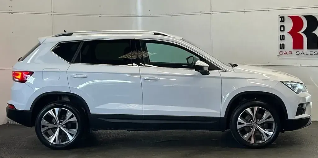 Używany Seat Ateca Ecomotive 115 KM (84 kW) 2018 Biały SUV