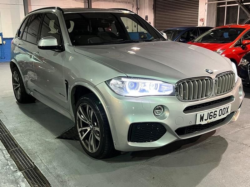 Silver Used 2016 BMW X5 M Sport SUV | £18,490 (Fair price) - Image 1/2