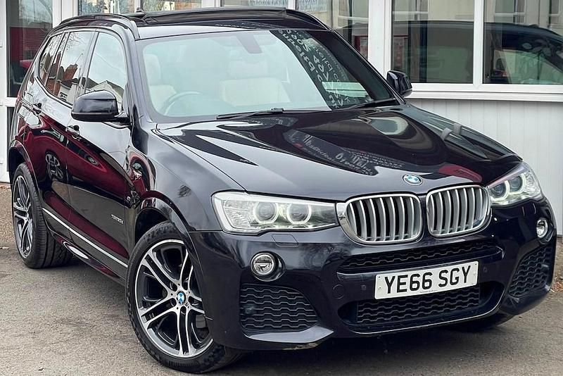Used BMW X3 M Sport 258 HP (189 kW) 2016 Black SUV