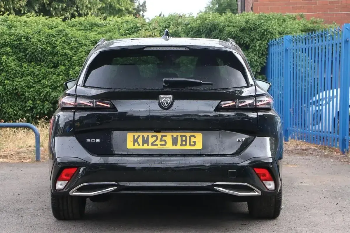 Used Peugeot 308 SW GT 134 HP (98 kW) 2025 Black Estate