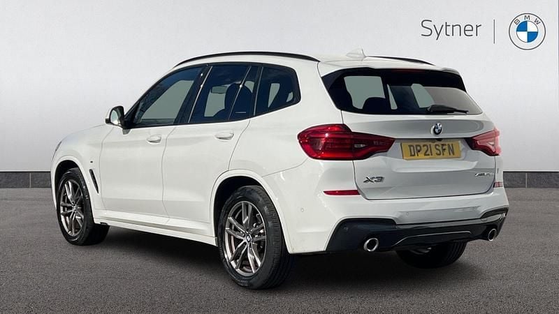 Used BMW X3 M Sport 187 HP (137 kW) 2021 White SUV
