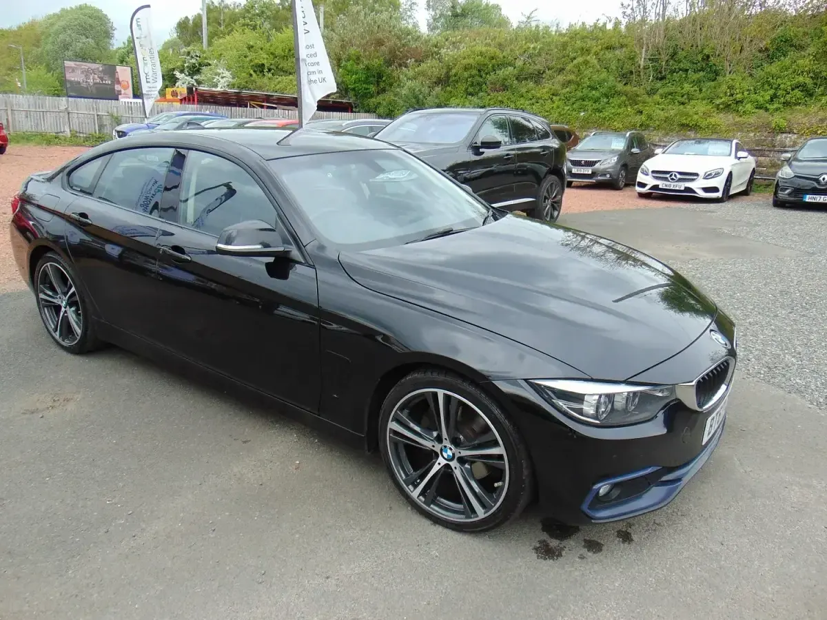 Used BMW 420 Gran Coupé Sport Line 2017 Black Coupe
