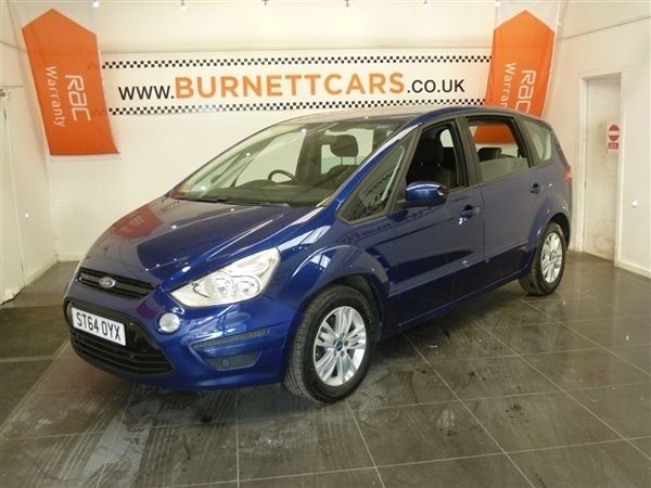 Blue Used 2015 Ford S-MAX Zetec MPV | £4,289 - Image 1/1