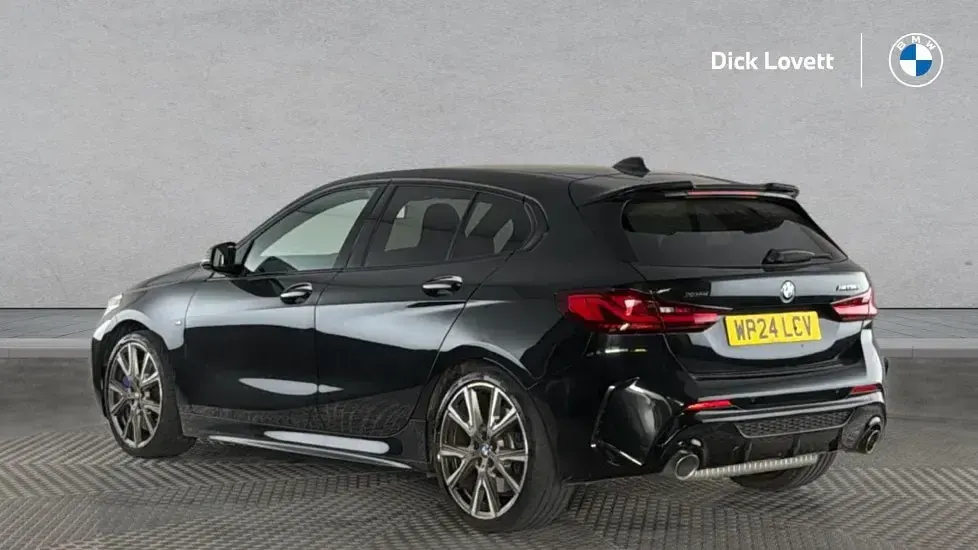 Used BMW M135 Shadowline 302 HP (222 kW) 2024 Black Hatchback
