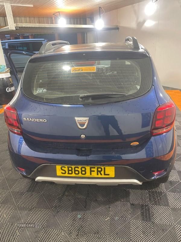 Used Dacia Sandero Ambiance 90 HP (66 kW) 2018 Blue Hatchback