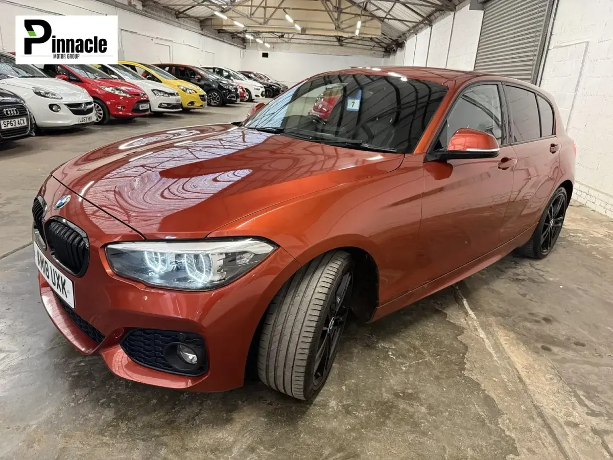 Używany BMW 118 M Sport 2018 Pomarańczowy Hatchback