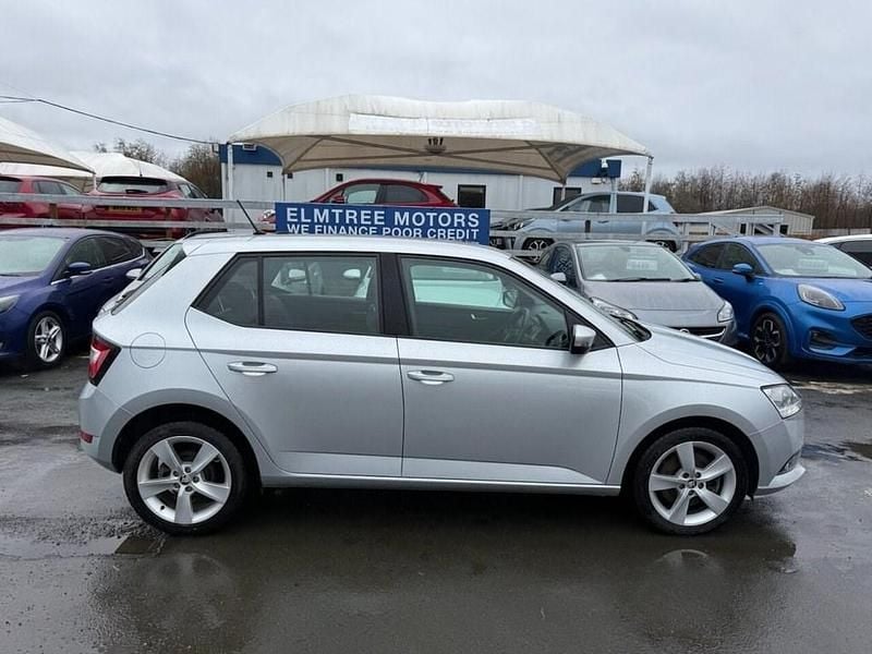 Used Skoda Fabia SE L 110 HP (80 kW) 2020 Silver Hatchback