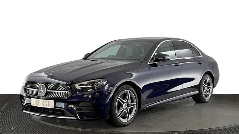 Blue Used 2021 Mercedes E300 AMG line Sedan | £26,970 (Super price) - Image 1/4