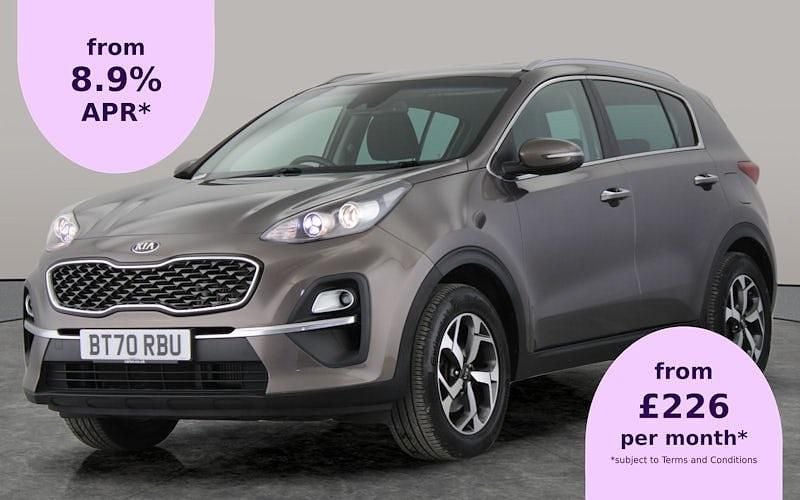 Brown Used 2021 Kia Sportage 2 SUV | £15,020 (Fair price) - Image 1/2