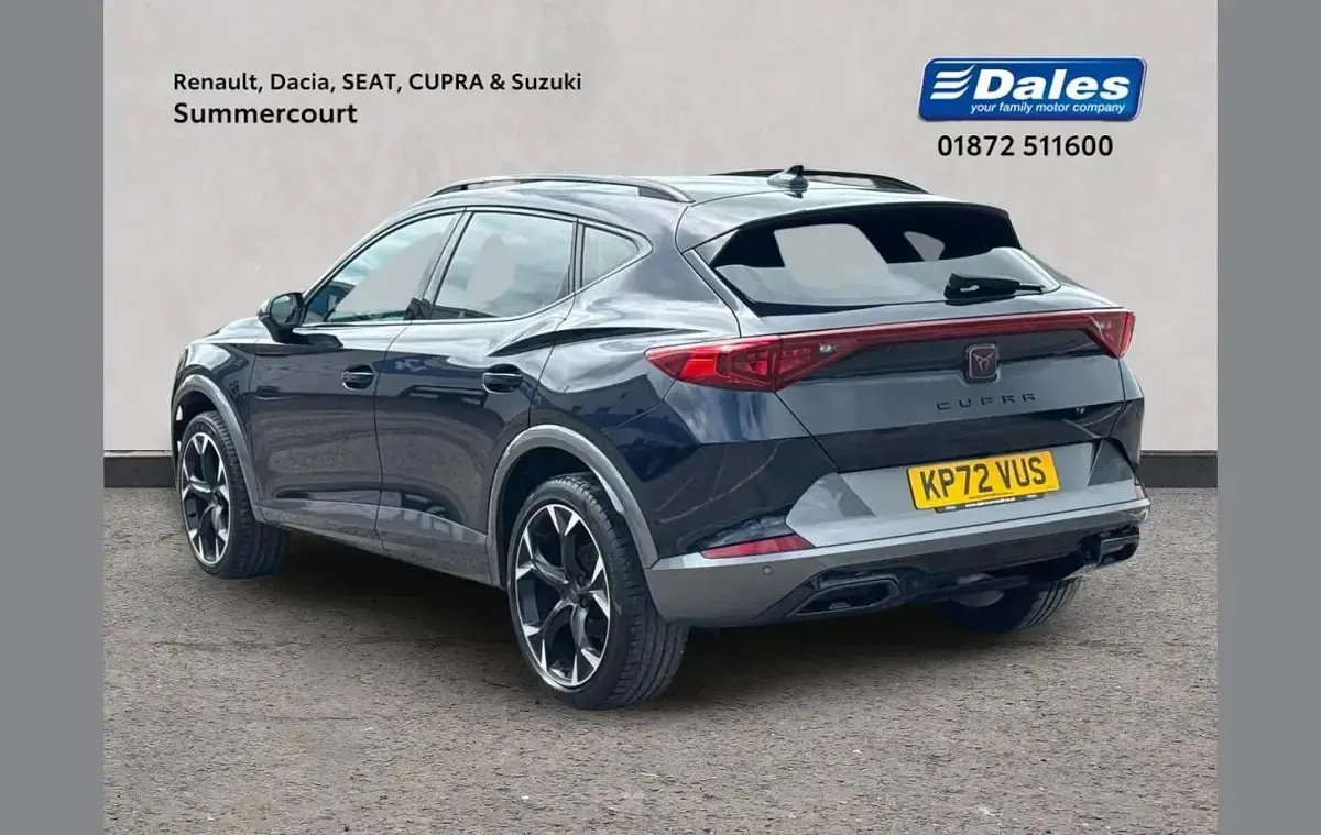 Used Cupra Formentor 150 HP (110 kW) 2022 Blue SUV