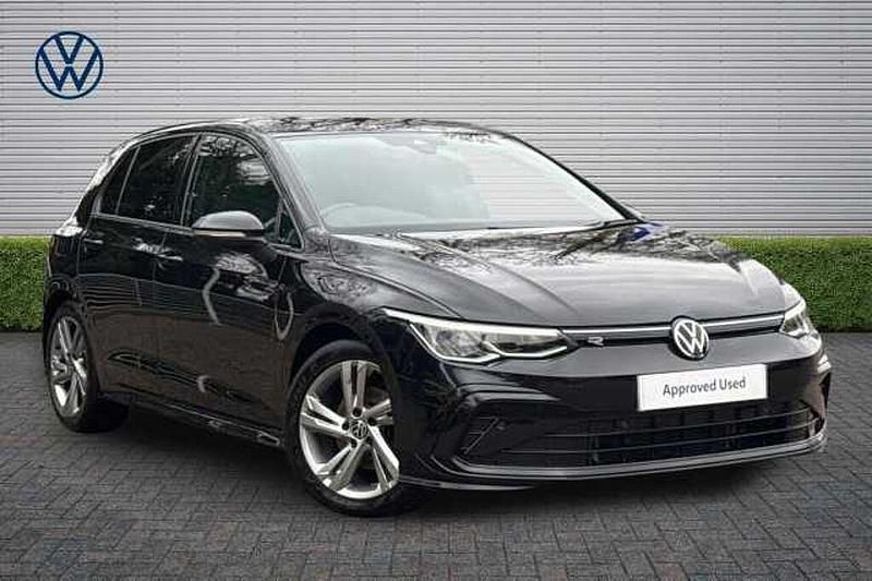 Used VW Golf VII R-line 150 HP (110 kW) 2021 Black Hatchback