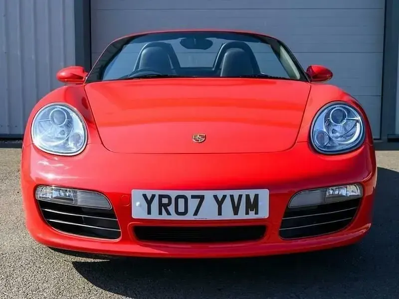Used Porsche Boxster 295 HP (216 kW) 2007 Red Cabriolet