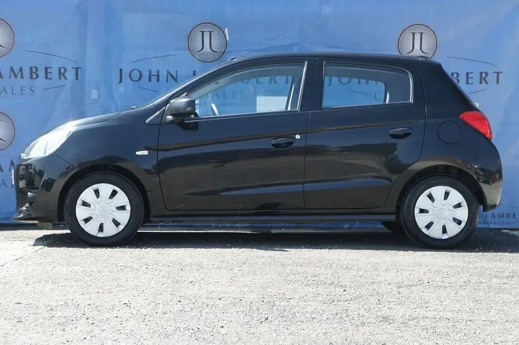 Used Mitsubishi Mirage 71 HP (52 kW) 2014 Black Hatchback