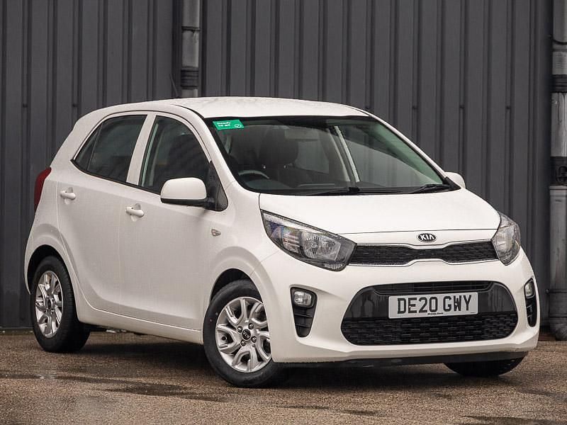 White Used 2020 Kia Picanto Hatchback | £9,498 (Fair price) - Image 1/4