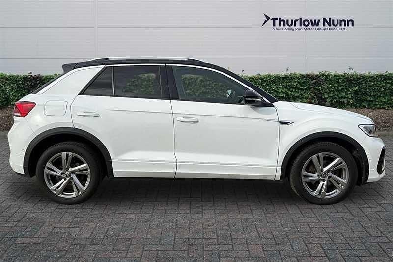 Used VW T-Roc R-line 150 HP (110 kW) 2023 White SUV