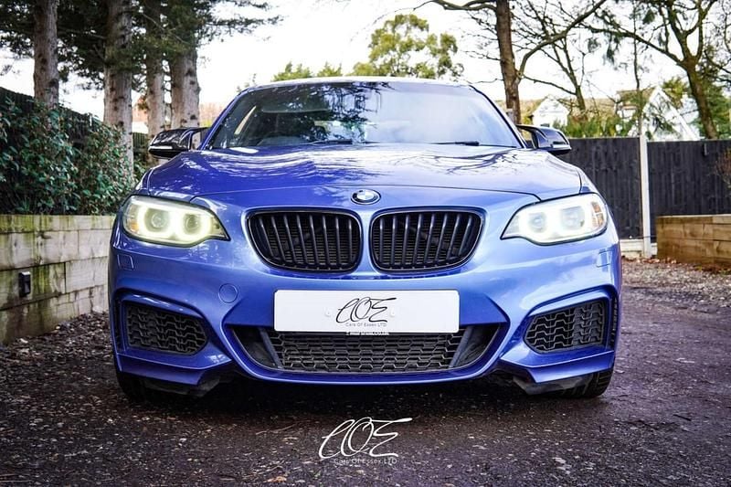 Used BMW M235 326 HP (239 kW) 2014 Blue Coupe