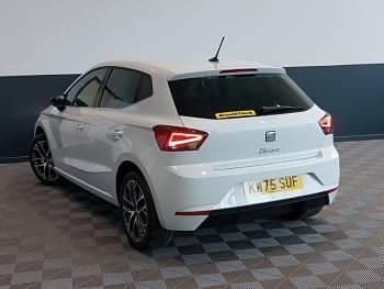 New Seat Ibiza XCELLENCE 95 HP (69 kW) 2025 White Hatchback