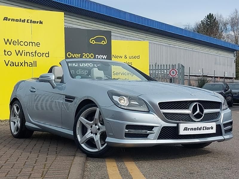 Used Mercedes SLK200 AMG 184 HP (135 kW) 2012 Silver Cabriolet