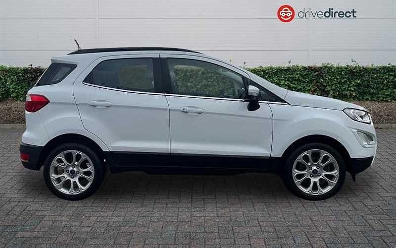 Used Ford Ecosport Titanium 125 HP (91 kW) 2022 White SUV