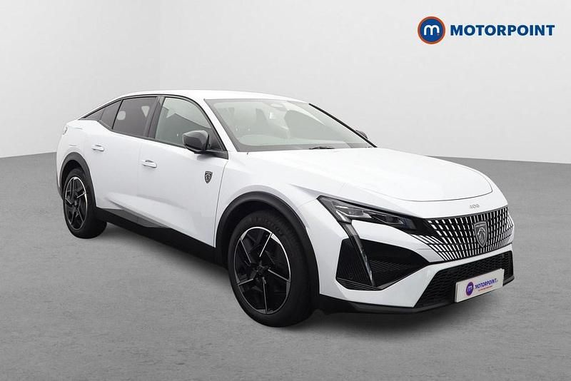 White Used 2024 Peugeot 408 GTi Sedan | £21,599 (Super price) - Image 1/4