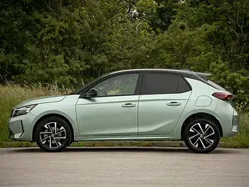 New Vauxhall Corsa 100 HP (73 kW) 2026 Exclusive gloss metallic  eucalyptus green Hatchback