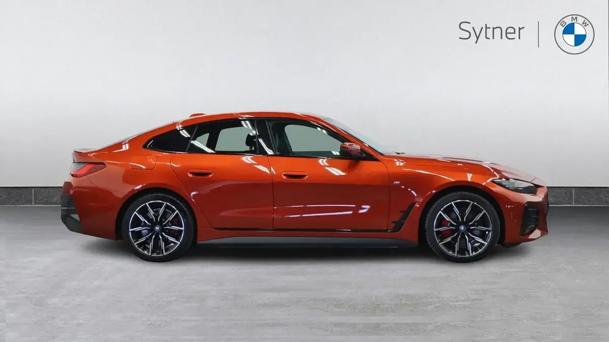 Used BMW i4 M Sport 246 kW (335 HP) 2023 Orange Sedan
