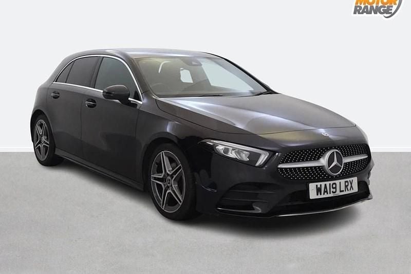 Black Used 2019 Mercedes A180 AMG line Hatchback | £14,895 (Fair price) - Image 1/1