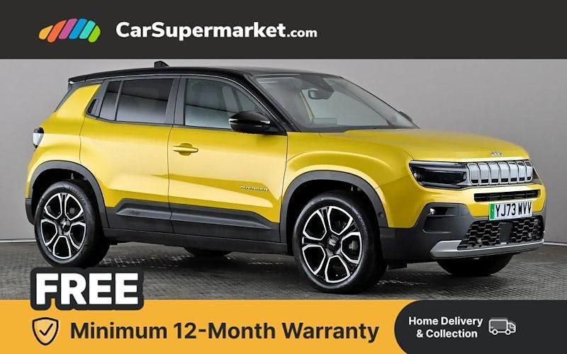 Used Jeep Avenger 114 kW (156 HP) 2023 Yellow/black SUV