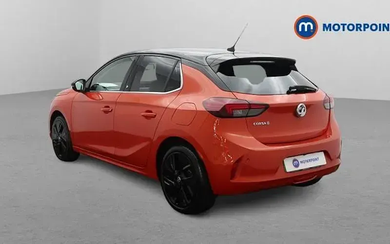 Used Vauxhall Corsa-e Elite 100 kW (136 HP) 2020 Orange Hatchback