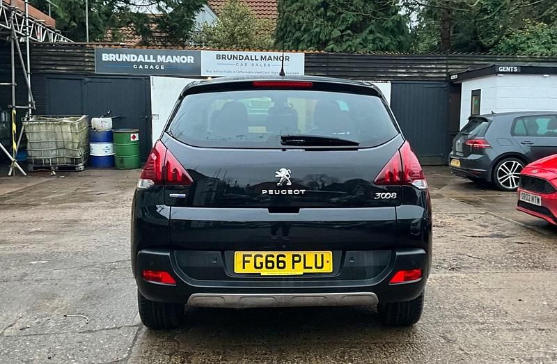 Used Peugeot 3008 Allure 2016 Black Hatchback