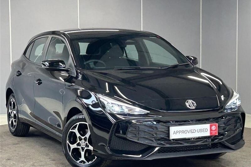 Black New 2025 MG MG3 SE Hatchback | £14,395 (Fair price) - Image 1/4