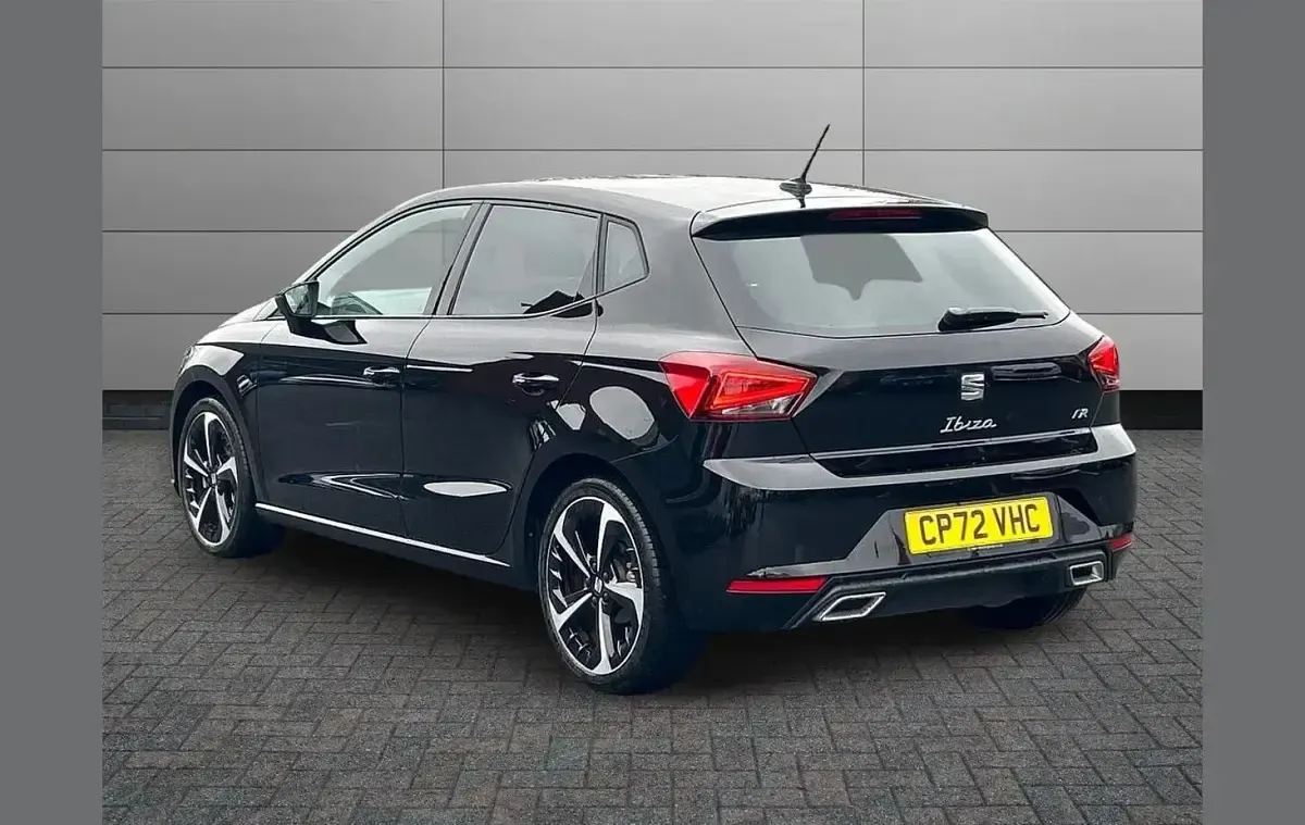 Used Seat Ibiza FR Sport 108 HP (79 kW) 2023 Black Hatchback