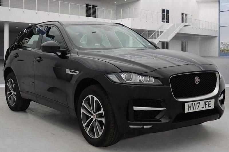Black Used 2017 Jaguar F-Pace R-Sport SUV | £10,595 (Good price) - Image 1/1