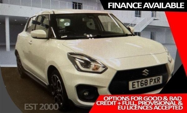 White Used 2018 Suzuki Swift Sport Hatchback | £11,499 (Fair price) - Image 1/1