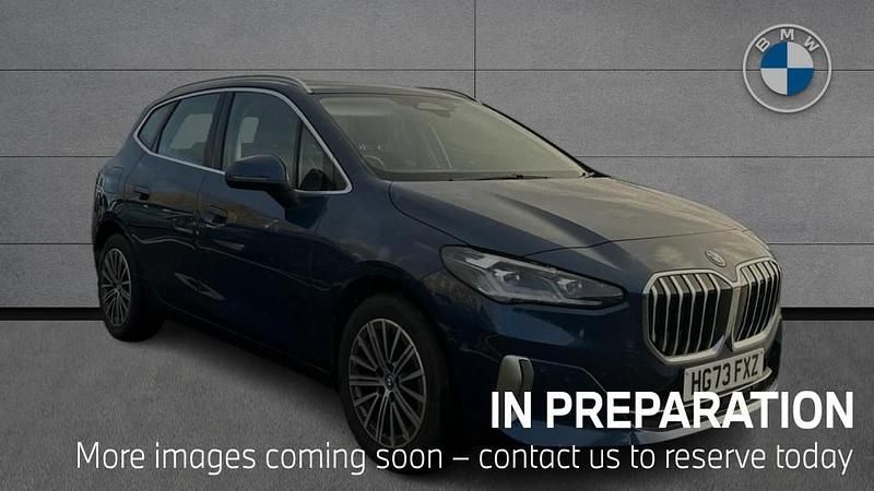 Blue Used 2024 BMW 225 Active Tourer Luxury Line MPV | £27,698 (Fair price) - Image 1/4