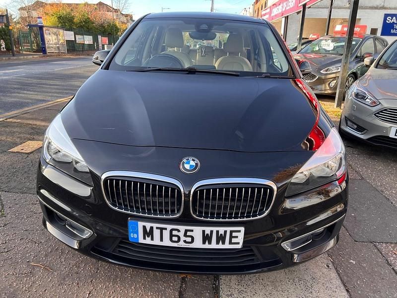 Used BMW 216 Luxury Line 116 HP (85 kW) 2015 Black Hatchback
