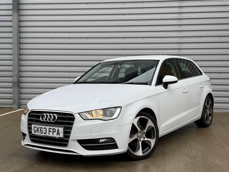 White Used 2013 Audi A3 Sport Hatchback | £4,490 (Fair price) - Image 1/4
