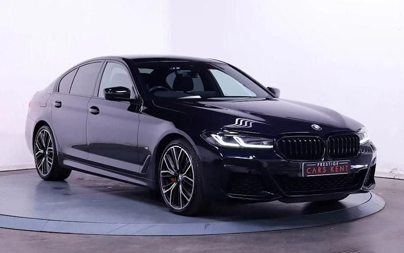 Black Used 2022 BMW 520 M Sport Sedan | £27,100 (Fair price) - Image 1/4