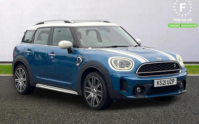 Blue Used 2021 Mini Cooper S Countryman Comfort SUV | £20,399 (Fair price) - Image 1/3