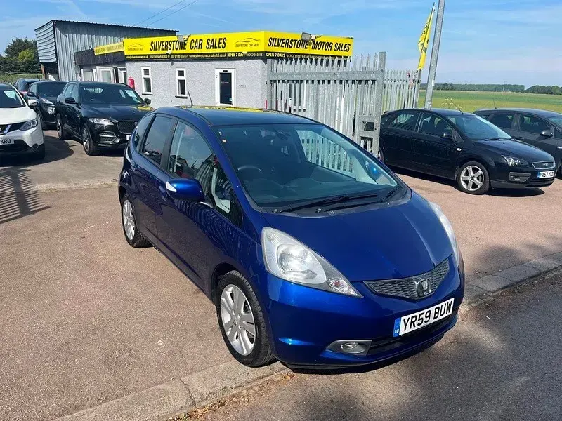Używany Honda Jazz EX 100 KM (73 kW) 2009 Niebieski Hatchback