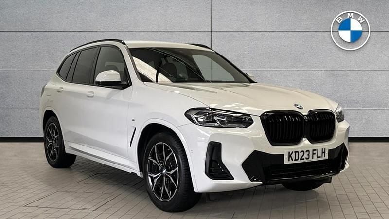 White Used 2023 BMW X3 M Sport SUV | £37,500 (Fair price) - Image 1/4