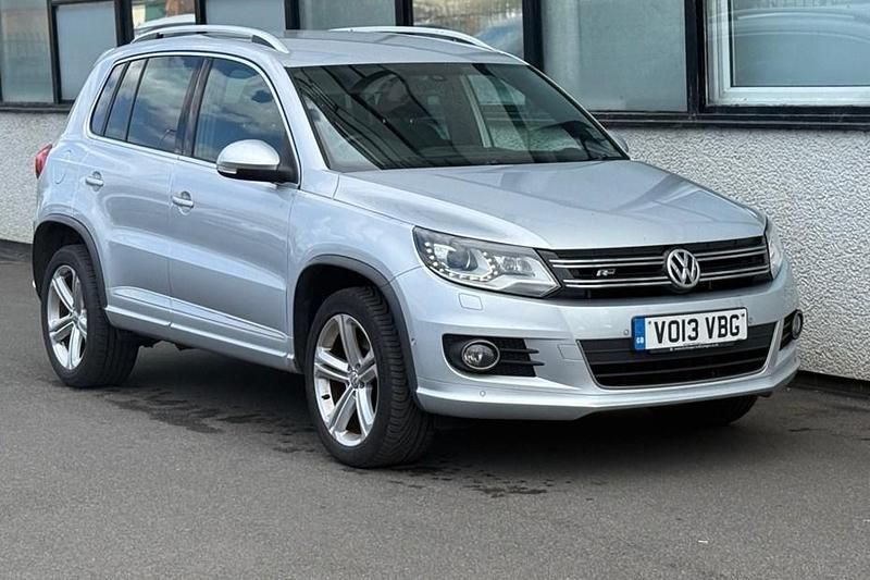 Used VW Tiguan R-line 140 HP (102 kW) 2013 Silver SUV