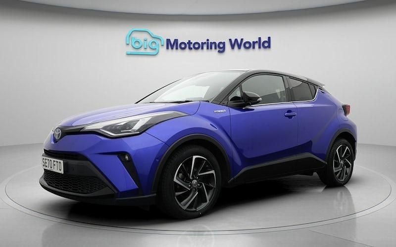 Used Toyota C-HR 122 HP (89 kW) 2020 Blue SUV