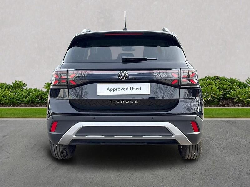 Used VW T-Cross Style 115 HP (84 kW) 2025 Black SUV