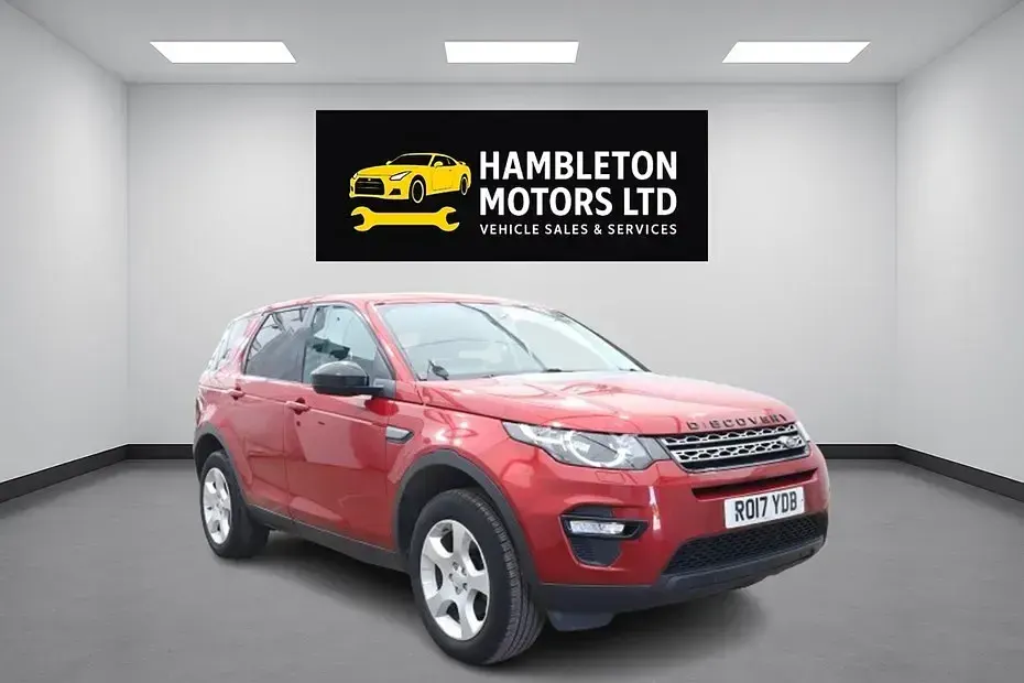 Used Land Rover Discovery Sport Pure 150 HP (110 kW) 2017 Red SUV