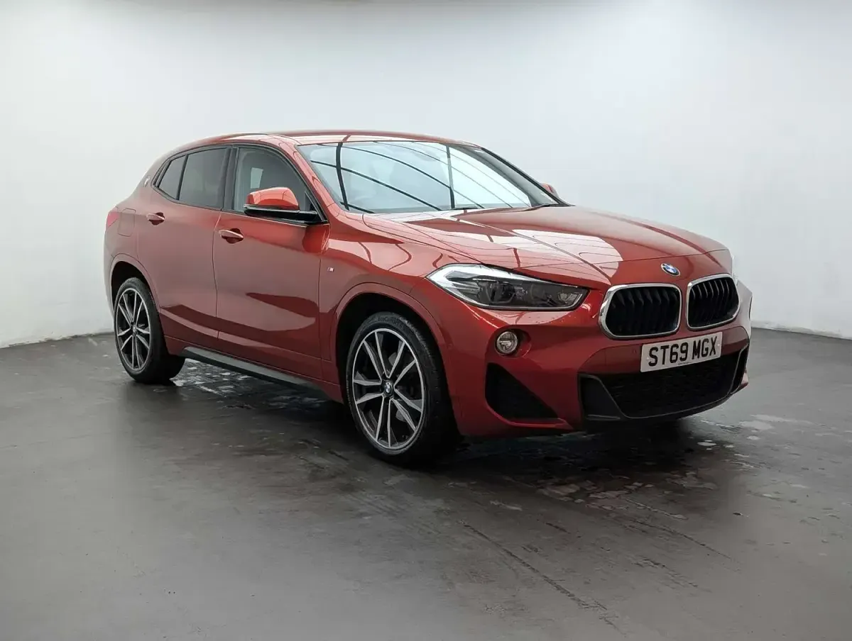 Used BMW X2 M Sport 140 HP (102 kW) 2019 Orange SUV